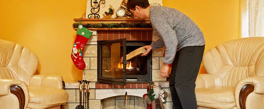 Rusted Metal Fireplace Restoration in Ken Caryl, Colorado