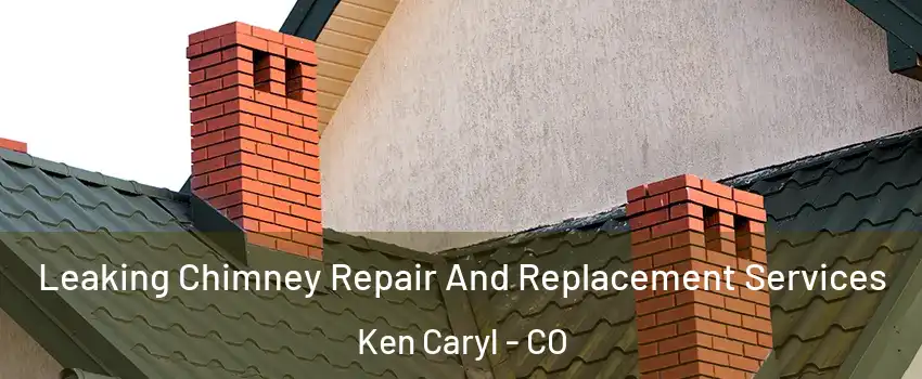  Leaking Chimney Repair And Replacement Services Ken Caryl - CO